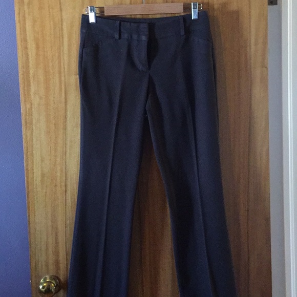 Dark brown dress boot cut pants - Picture 1 of 2